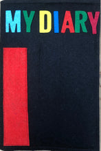 Load image into Gallery viewer, Diary with a Removable Felt Cover | Stylish Pocket to keep a Pen/Pencil | Can be Personalised