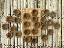 Load image into Gallery viewer, Diwali Brown Box Hamper: Plantable Diwali Themed Diary + Plantable Mini Notepad + Organic Cow Dung Diya Set of 8 + 1 Seed Ball + 5 Plantable Pens