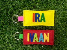 Load image into Gallery viewer, Personalised Bag Hanging or Keychain | Useful Birthday Return Gift