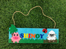 Load image into Gallery viewer, Wooden Nameplates | Many Themes | Personalised Return Gifts