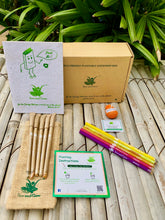 Load image into Gallery viewer, Brown Box Collection: 5 Seed Paper Pen + 5 Seed Pencils + 1 Seed Diary + 1 Seed ball