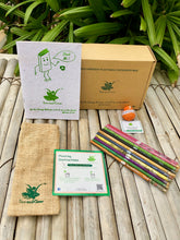 Load image into Gallery viewer, Brown Box Collection: 10 Seed Colour Pencils + 1 Seed Diary + 1 Seed ball