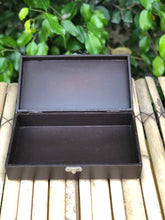 Load image into Gallery viewer, Multi Purpose Wooden Stationary Box: Shine On Earth Theme | Kids Birthday Return Gift