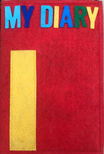 Load image into Gallery viewer, Diary with a Removable Felt Cover | Stylish Pocket to keep a Pen/Pencil | Can be Personalised