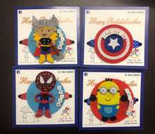 Load image into Gallery viewer, Tiger | Handmade Magnetic Felt Rakhi