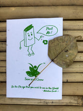 Load image into Gallery viewer, Sow and Grow Eco-Friendly Plantable Diary and Seed Paper Pen Combo (Assorted)