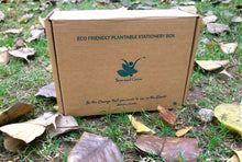 Load image into Gallery viewer, Brown Box Collection: 10 Seed Colour Pencils + 1 Seed Diary + 1 Seed ball