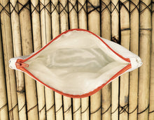 Load image into Gallery viewer, Blank Canvas Travel Pouch with Zip Closure: Colour-it-Yourself, Decoupage, Corporate Branding