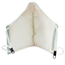 Load image into Gallery viewer, Light Blue Colour | Conical Protective Face Cover with a Pocket, Adjustable Ear Loops and Nose Wire
