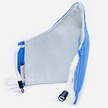 Load image into Gallery viewer, Sky Blue Colour | Conical Protective Face Cover with a Pocket, Adjustable Ear Loops and Nose Wire
