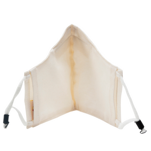 Peach Colour | Conical Protective Face Cover with a Pocket, Adjustable Ear Loops and Nose Wire