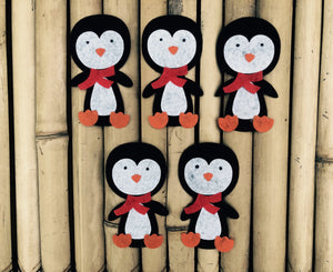 Felt Animals Many Styles| Set of 5 | DIY Crafting, Gift Packing and Decoration