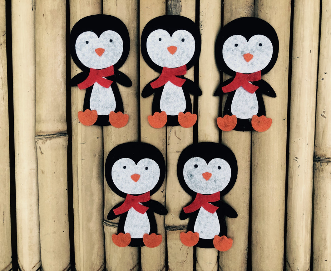 Felt Animals Many Styles| Set of 5 | DIY Crafting, Gift Packing and Decoration