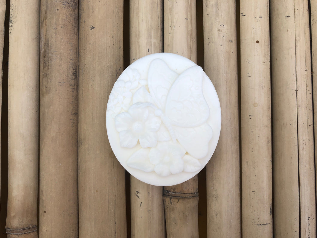 Handmade Sulphate and Paraben Free Shea Butter Bathing Bars Pack of 5 | Flowers and Butterfly