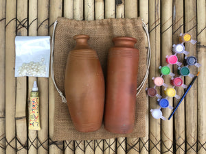 DIY Flower Vase Kit | Colour-it-Yourself