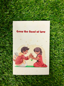 Rakhi themed Plantable Diary + 4 Plantable Pencils and 4 Plantable Pens in a Jute Bag