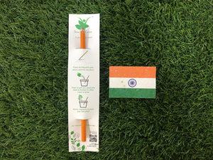 Plantable Pencil + Plantable Flag Badge Combo: Set of 5