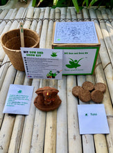 Load image into Gallery viewer, Plantable Seed Ganesha with Tulsi Seeds: DIY Grow Kit
