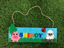 Load image into Gallery viewer, Wooden Nameplates | Many Themes | Personalised Return Gifts
