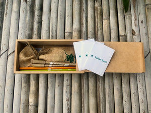 The Beej Box: 10 Types of Seeds in a Wooden Box
