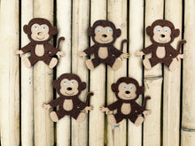 Load image into Gallery viewer, Felt Animals Many Styles| Set of 5 | DIY Crafting, Gift Packing and Decoration
