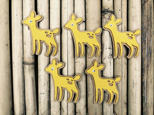 Felt Animals Many Styles| Set of 5 | DIY Crafting, Gift Packing and Decoration