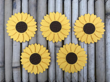 Load image into Gallery viewer, Felt Flowers | Set of 5 | DIY Crafting, Gift Packing and Decoration
