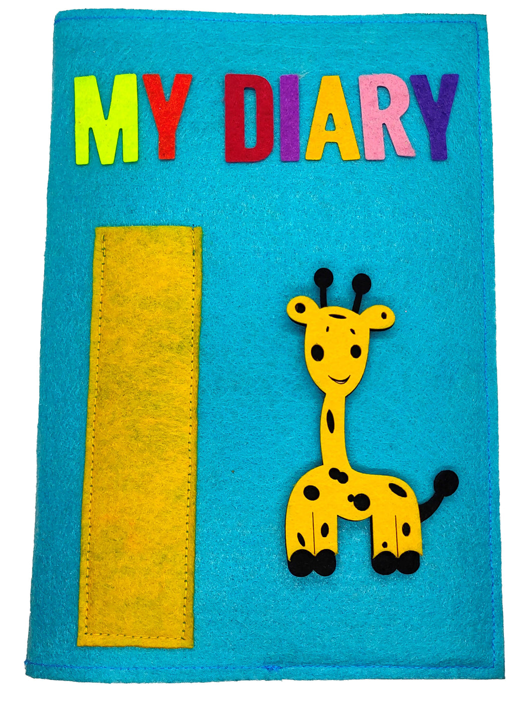 Just for kix Handcraft Felt Cover Notebook and Hard Cover, Plain Paper, Ruled (12 * 18) Inch…