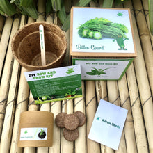 Load image into Gallery viewer, DIY Gardening 6 Vegetable Kits | Brinjal + Okra + Chilli + Tomato + Bitter Gourd + Bottle Gourd
