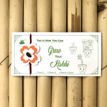 Load image into Gallery viewer, Plantable Seed Paper Rakhi
