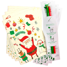 Load image into Gallery viewer, Sow and Grow Christmas Theme Diary and 2 Plantable Pencils Combo: Set of 5 | Perfect for Gifting to Kids and Adults
