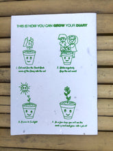 Load image into Gallery viewer, Sow and Grow Eco-Friendly Plantable Seed Diary for Writing, Sketching, Drawing
