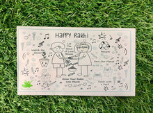 Load image into Gallery viewer, Tiger :Kids 3-in-1 Bookmark Plantable Rakhi
