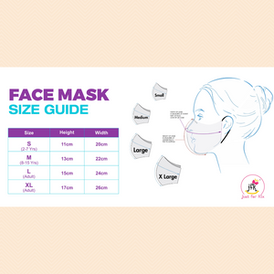Pack of 3 Monotone: Black, Grey, White | Conical Protective Face Cover with a Pocket, Adjustable Ear Loops and Nose Wire