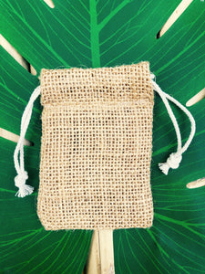 Jute Potli Natural | Set for 5 | For Small Gift Packaging, Jewellery Packaging