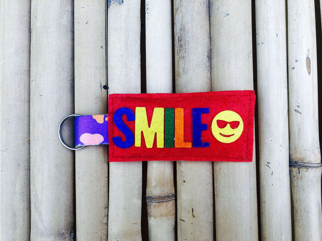 Smile Theme Bag Hanging or Keychain | Useful Birthday Return Gift