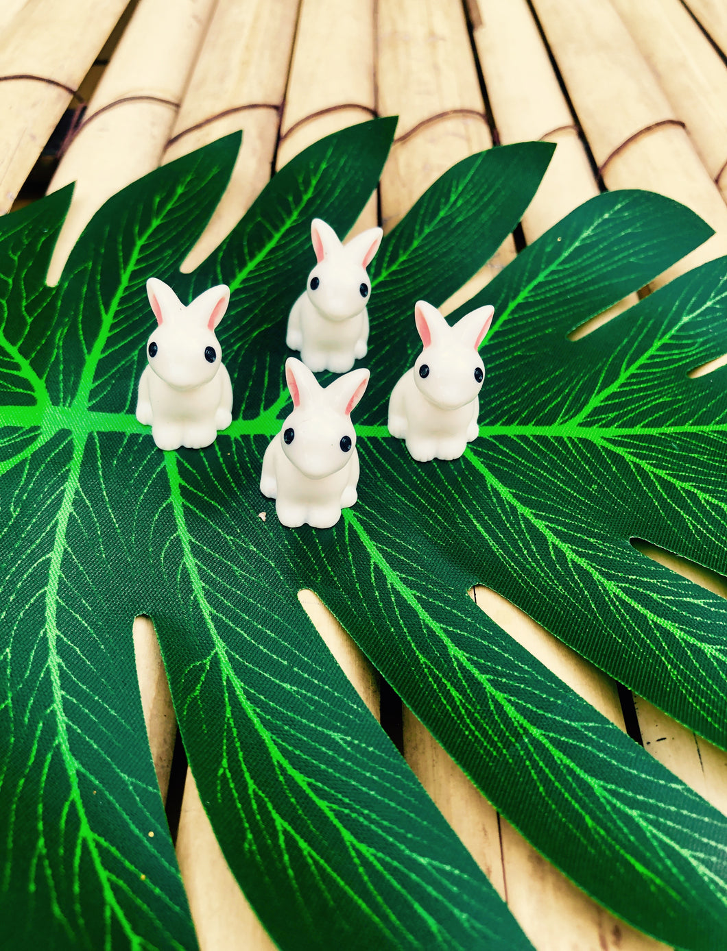 Miniature Rabbits: Set of 4