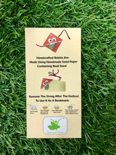 Load image into Gallery viewer, Owl on a Branch :Kids 3-in-1 Bookmark Plantable Rakhi
