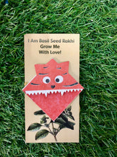Load image into Gallery viewer, Tiger :Kids 3-in-1 Bookmark Plantable Rakhi

