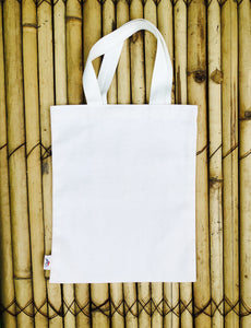 Blank Canvas Tote Bag: Colour-it-Yourself, Decoupage, Corporate Branding, DIY Birthday Activity