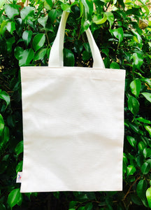 Blank Canvas Tote Bag: Colour-it-Yourself, Decoupage, Corporate Branding, DIY Birthday Activity